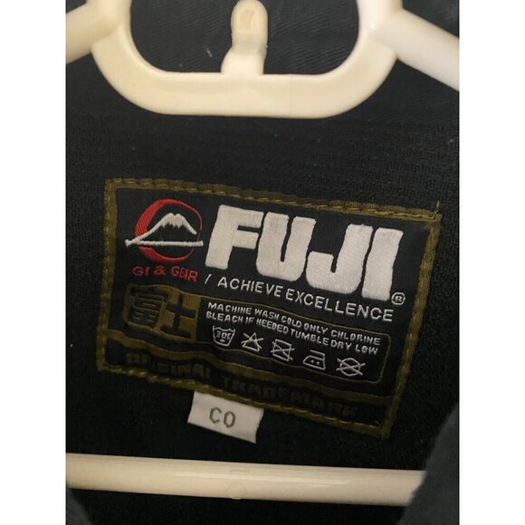 Fuji Kids Black Jiu Jitsu Judo Gi Top ONLY - C0 - Picture 3 of 9